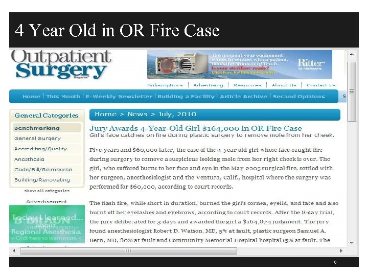 4 Year Old in OR Fire Case 6 