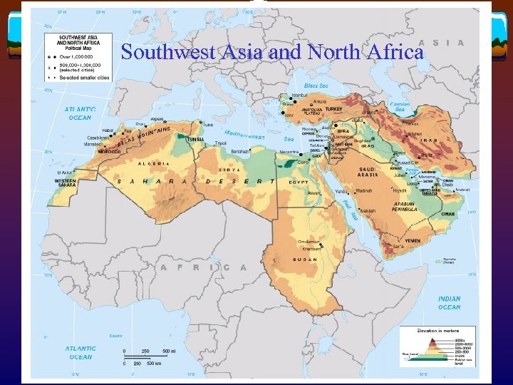 Southwest Asia and North Africa 