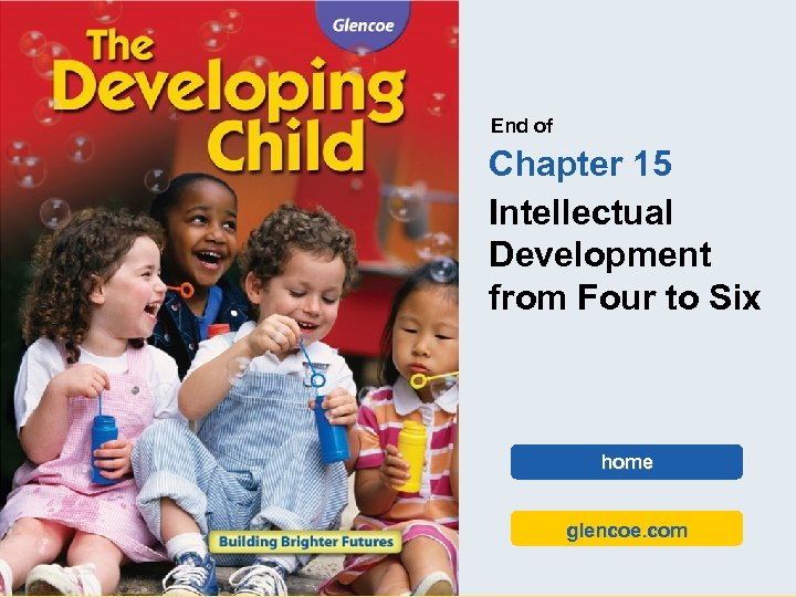 Chapter 15 Intellectual Development from Four to Six End of Chapter 15 Intellectual Development