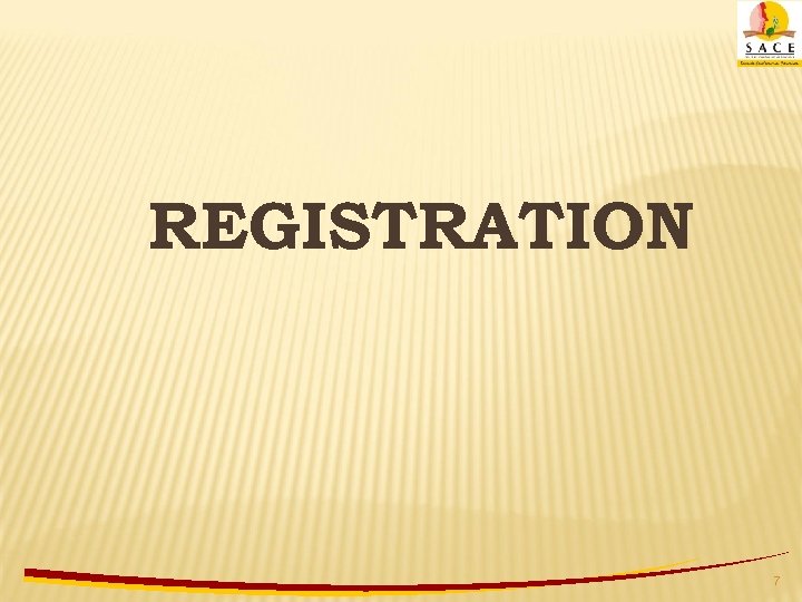 REGISTRATION 7 