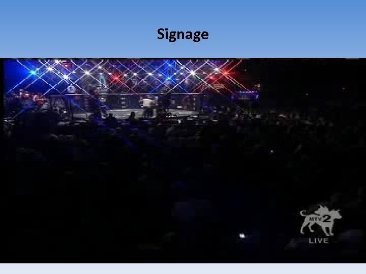 Signage 