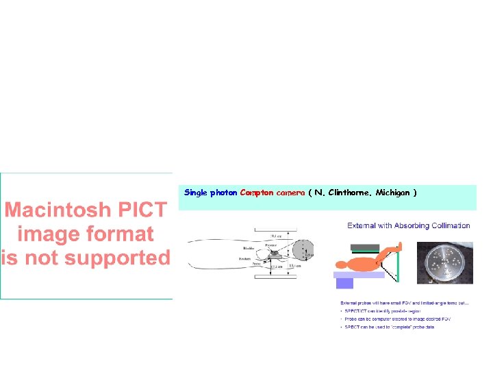 Single photon Compton camera ( N. Clinthorne. Michigan ) 