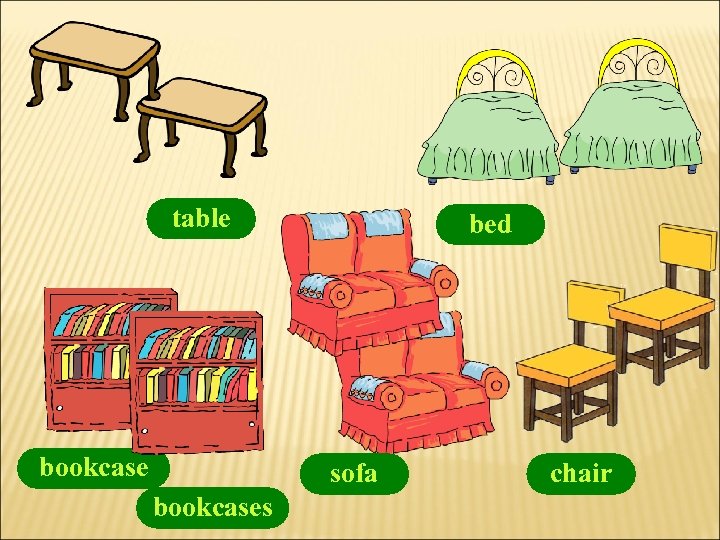 table bookcase bed sofa bookcases chair 