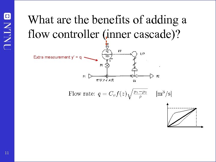What are the benefits of adding a flow controller (inner cascade)? Extra measurement y’