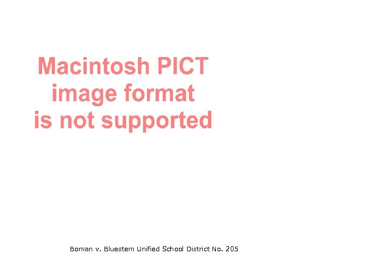 Boman v. Bluestem Unified School District No. 205 