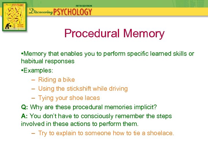 Chapter 6 Memory Stage Model Of Memory