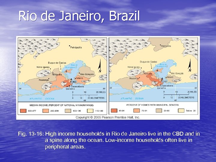 Rio de Janeiro, Brazil Fig. 13 -16: High income households in Rio de Janeiro