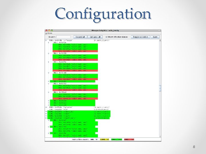 Configuration 8 