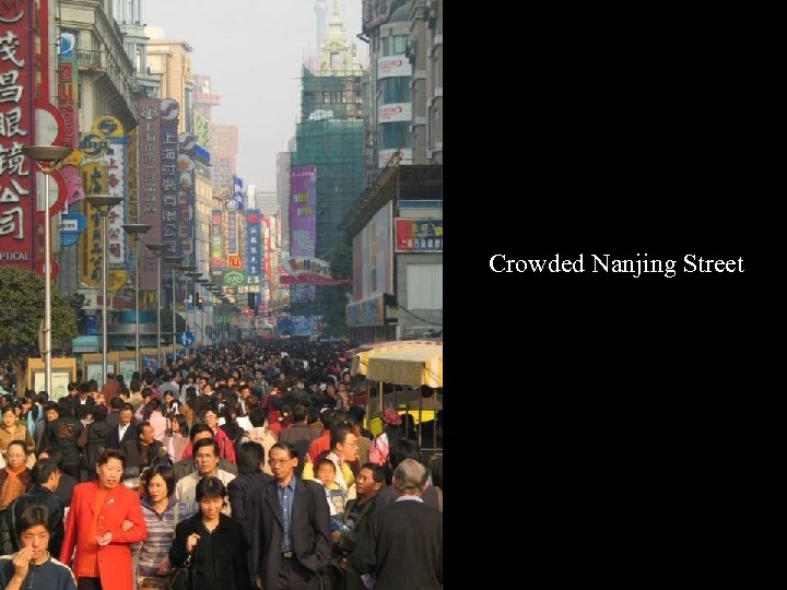 Crowded Nanjing Street 