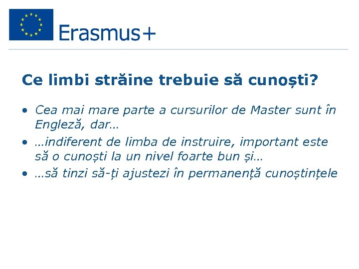 Ce limbi străine trebuie să cunoști? • Cea mai mare parte a cursurilor de