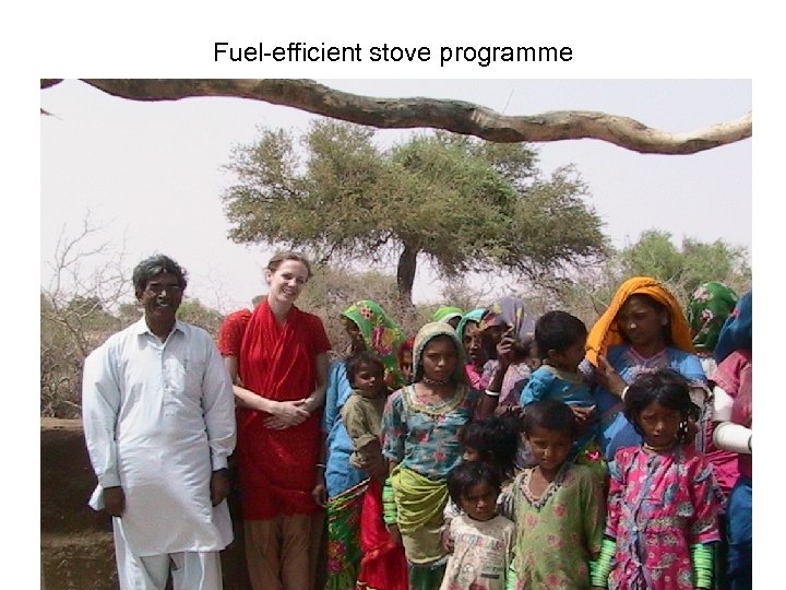 Fuel-efficient stove programme 