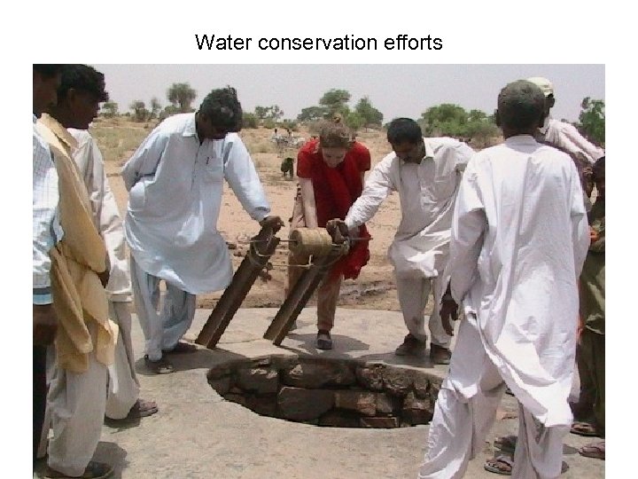 Water conservation efforts 