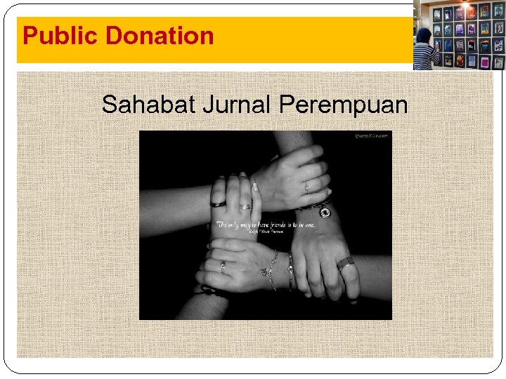 Public Donation Jurnal Sahabat Jurnal Perempuan 