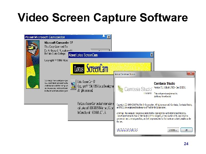 Video Screen Capture Software Video Screen Capture 24 