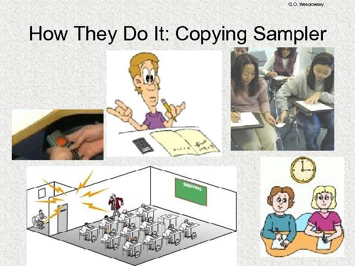 G. O. Wesolowsky How They Do It: Copying Sampler 