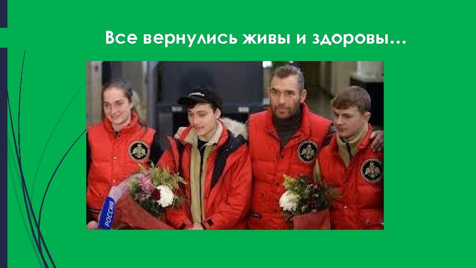 Все вернулись живы и здоровы… 
