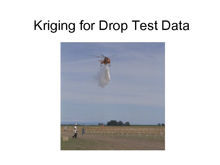 Kriging for Drop Test Data 