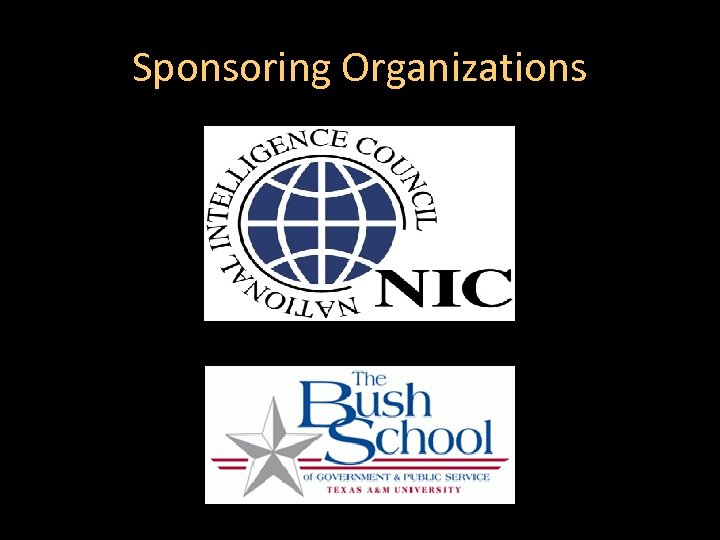 Sponsoring Organizations 