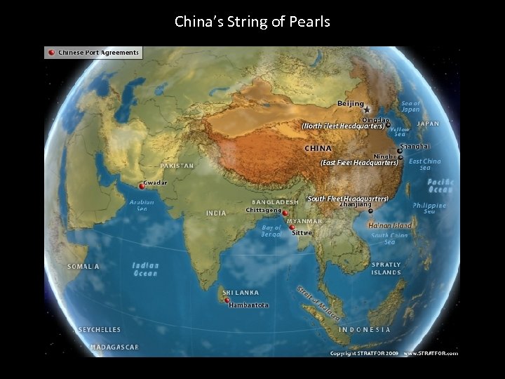 China’s String of Pearls 