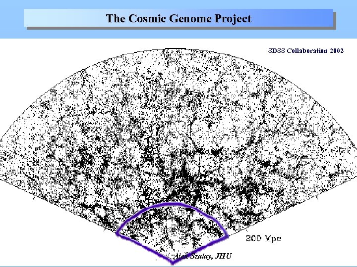 The Cosmic Genome Project The SDSS will create the ultimate map of the Universe,