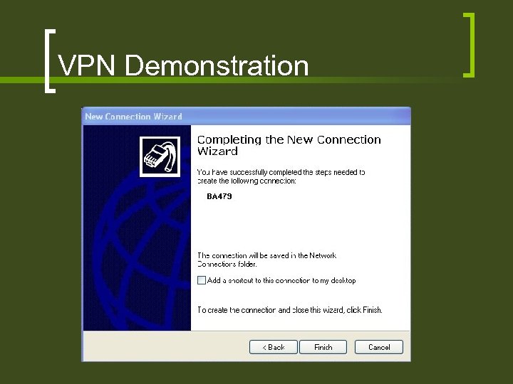 VPN Demonstration 