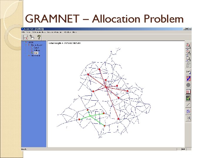 GRAMNET – Allocation Problem 