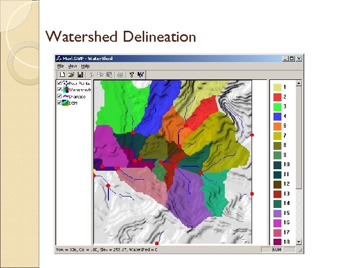 Watershed Delineation 