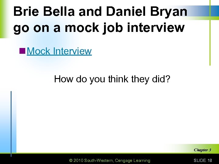 Brie Bella and Daniel Bryan go on a mock job interview n Mock Interview