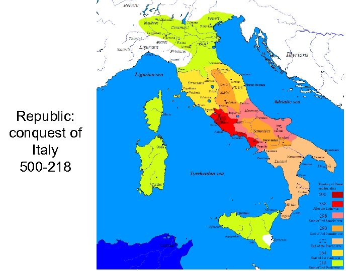 Republic: conquest of Italy 500 -218 