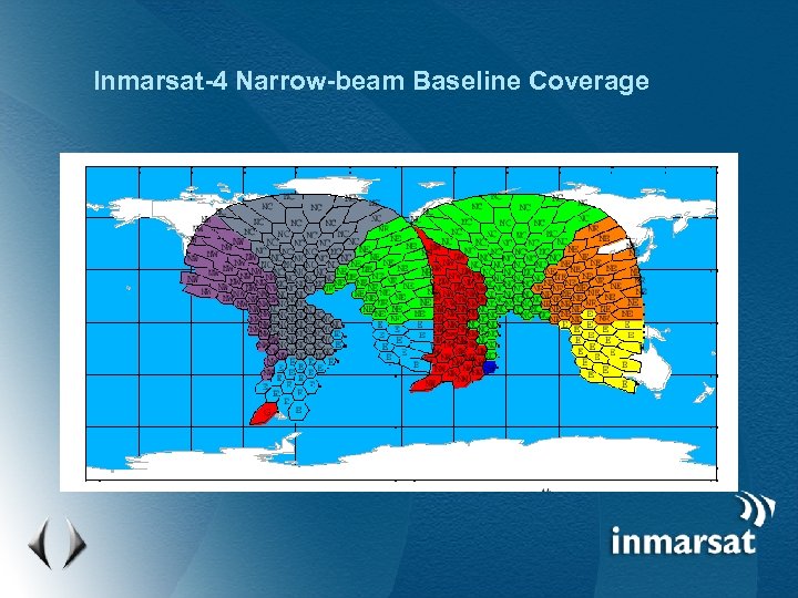 Inmarsat-4 Narrow-beam Baseline Coverage 