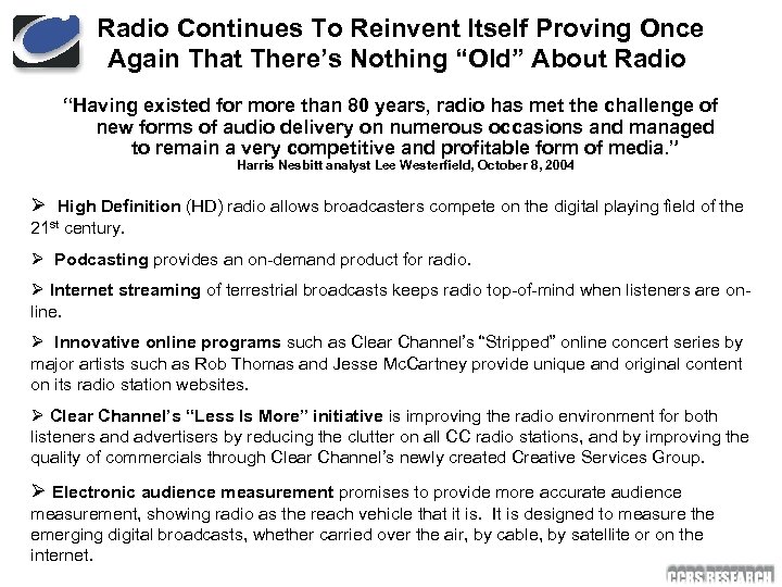 Radio Continues To Reinvent Itself Proving Once Again That There’s Nothing “Old” About Radio