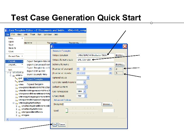 Test Case Generation Quick Start 