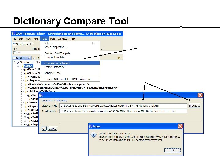 Dictionary Compare Tool 