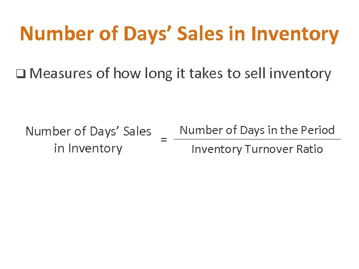 Chapter 5 Inventories And Cost Of Goods Sold