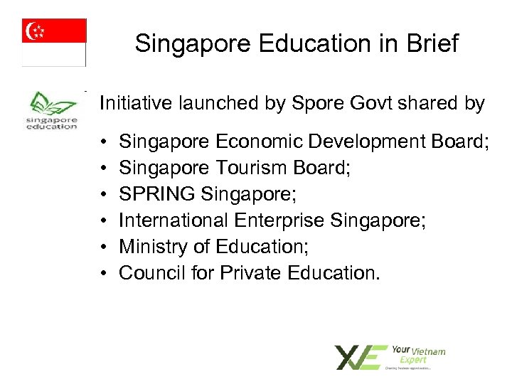 Singapore Education in Brief Initiative launched by Spore Govt shared by • • •