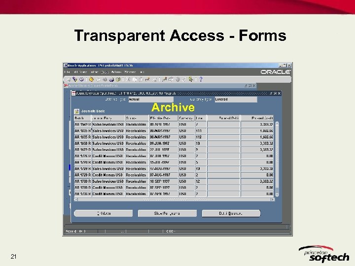 Transparent Access - Forms Archive 21 