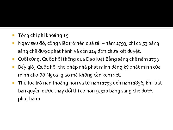 Tổng chi phí khoảng $5 Ngay sau đó, công việc trở nên quá tải
