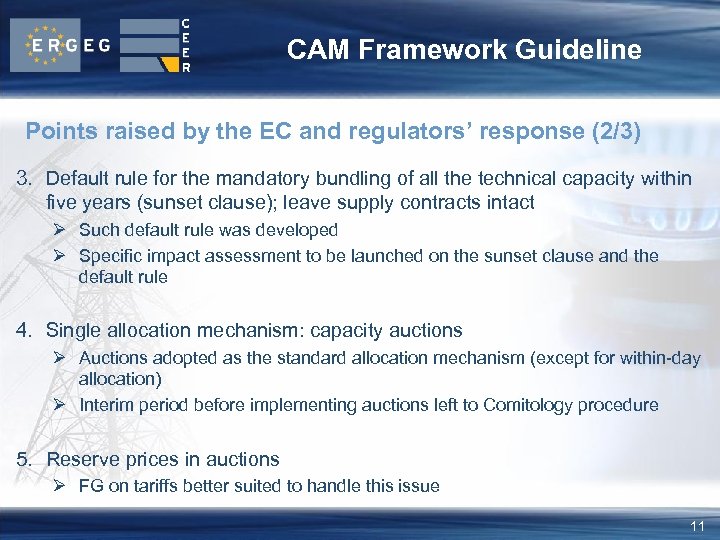 CAM Framework Guideline Points raised by the EC and regulators’ response (2/3) 3. Default