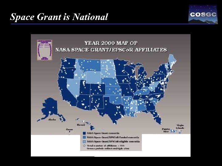 Space Grant is National 