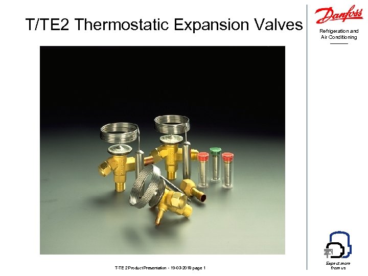 T/TE 2 Thermostatic Expansion Valves T-TE 2 Product Presentation - 19 -03 -2018 page