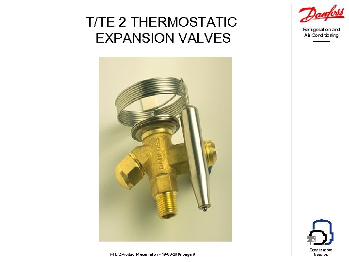 T/TE 2 THERMOSTATIC EXPANSION VALVES T-TE 2 Product Presentation - 19 -03 -2018 page