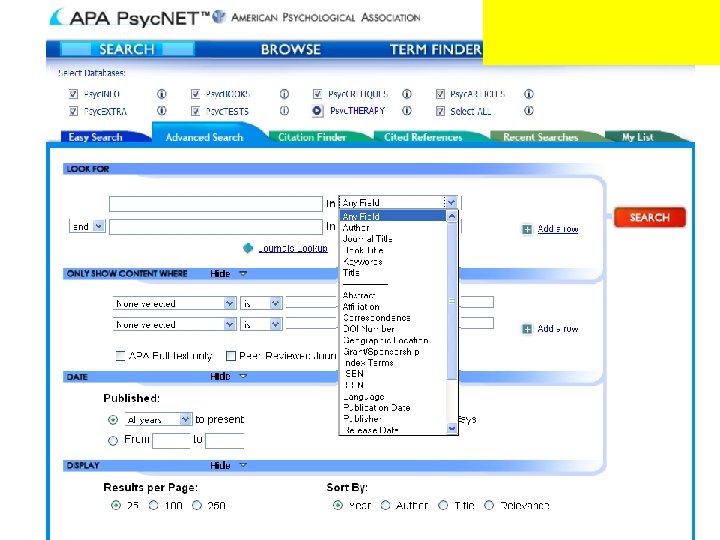 American Psychological Association 2012 
