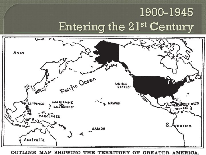 1900 -1945 Entering the 21 st Century 