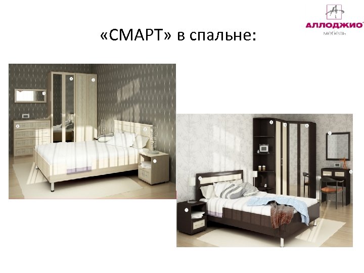  «СМАРТ» в спальне: 