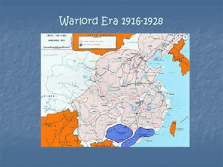 Warlord Era 1916 -1928 