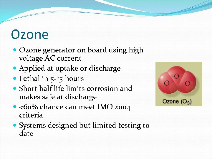 Ozone generator on board using high voltage AC current Applied at uptake or discharge