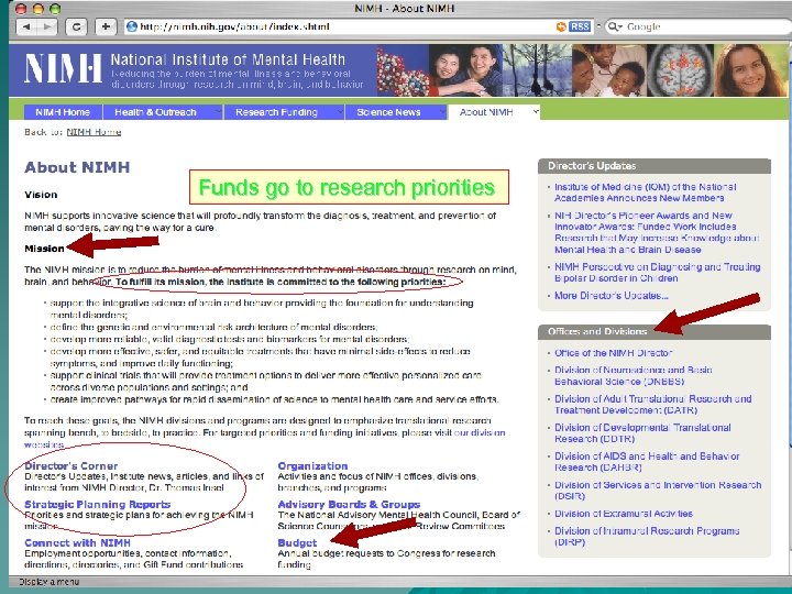 Funds go to research priorities 