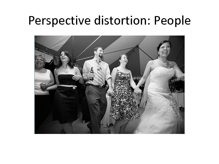 Perspective distortion: People 
