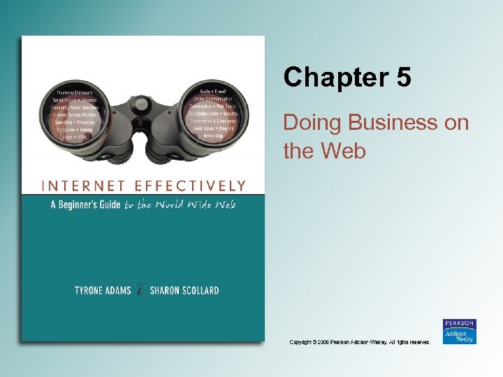 Chapter 5 Doing Business on the Web 