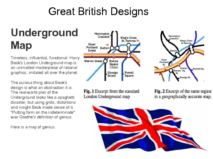 Great British Designs Underground Map Timeless, influential, functional: Harry Beck's London Underground map is